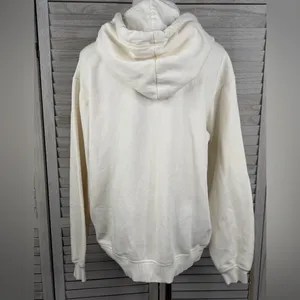 H&M X DISNEY Mickey Mouse Hoodie Sweatshirt Cream/Rose Gold-Medium thumbnail 2