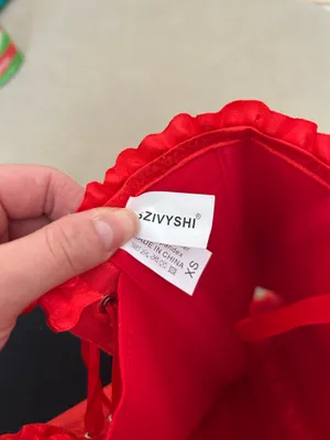 Red corset top thumbnail 6
