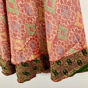 Reversible Maxi Wrap Skirt BINW212 Multiple thumbnail 3