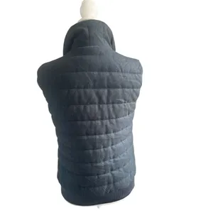 Patagonia Women’s Vagabunda Quilted Fleece Neck Puffer Vest Dark Gray S thumbnail 3