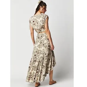 Free People Morning Sun Set Women's Small Floral‎ Skirt Top Boho Festival thumbnail 2