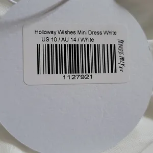 Princess polly HOLLOWAY WISHES MINI DRESS WHITE thumbnail 4