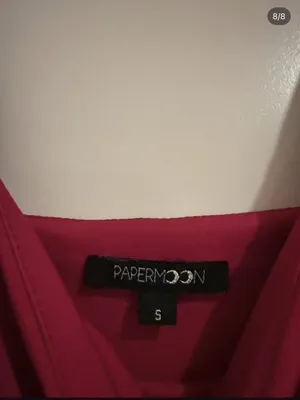 Fuchsia Pink Bodycon Mini Dress with Light Pink Piping thumbnail 6