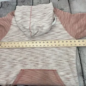 FREE PLANET Knit Hooded Sweatshirt Hoodie Large thumbnail 14
