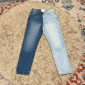 Revice Yin Yang Tokyo Wash Crops Full Zip 2 Toned Jeans Size 26 thumbnail 3