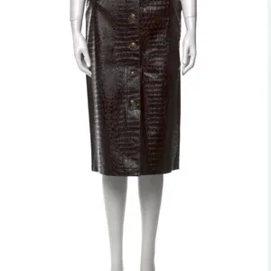 Rachel Comey x Target Croc Embossed Faux Leather Midi Skirt 0 thumbnail 3