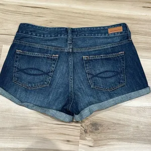 Abercrombie and Fitch Blue Jean Cutoff Shorts Women’s 27 thumbnail 5