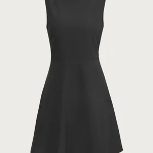 RIHOAS The Black Boat Neck High Waisted Mini Dress 14 thumbnail 5