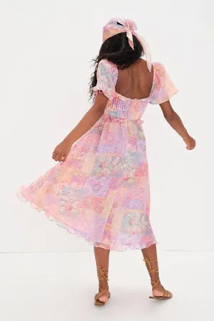 For Love And Lemons Odessa Pastels Forever Dress thumbnail 2