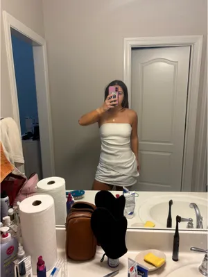ZARA Asymmetrical Top white thumbnail 2