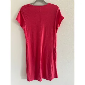 Toad & Co Dress Womens Large Pink‎ Minimalist Stretch Organic Sustainable Travel thumbnail 2