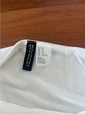 Asymmetrical Off Shoulder H&M Top thumbnail 2