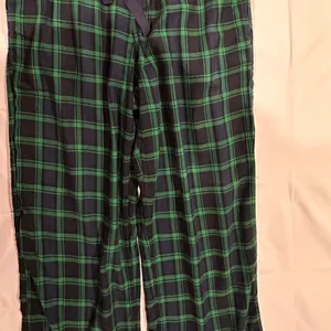 J Crew Women Pajamas Green Black -‎ Size S. thumbnail 7