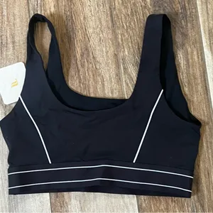 Fabletics black sports bra nwt. thumbnail 3