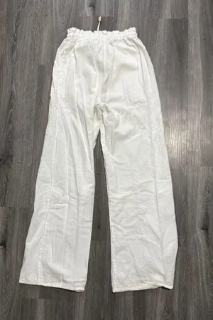White linen pants thumbnail 2
