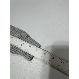 Hollister Cropped Sweater Womens XS Gray High Neck Long Sleeve Knit Pullover thumbnail 10