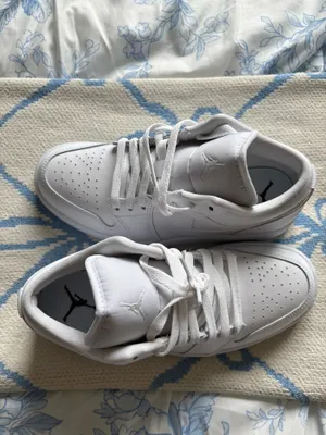 Nike Women’s White Jordan Low Sneaker NWT thumbnail 5