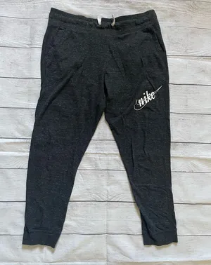 Nike Gray Cropped Sweatpants thumbnail 1