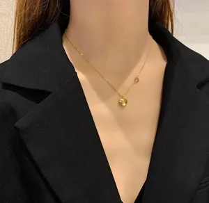 18K Gold Plated Love Heart Pendant Necklace for Women thumbnail 4