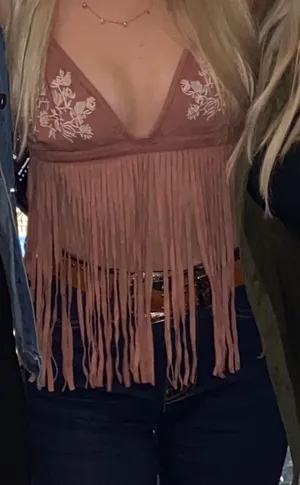 Summer Western Crop Top✨ Pink thumbnail 2