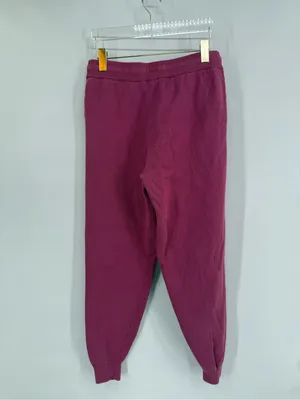 Tommy John Sweater Lounge Jogger Pants Size medium Pink Red Violet thumbnail 2