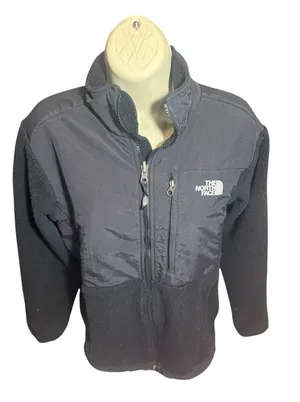 The North‎ Face Size M Women Black Athletic Windproof Fleece Jacket Coat thumbnail 1