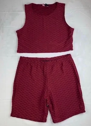NEW Matching Set Red Size L thumbnail 1