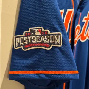 Majestic Cespedes Mets jersey size Large post season thumbnail 3