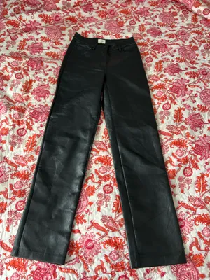 Aritzia Wilfred Pants Leather Vegan thumbnail 1