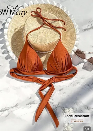 Bikini Top Shein thumbnail 1