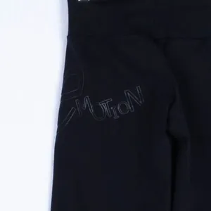3 for $25‎ Fitlee E-motionwear Black Wide Leg Leggings Sz S thumbnail 4