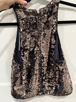 H&M Sequin Tank Top thumbnail 2