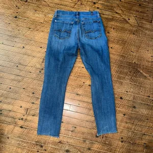 7 for all Mankind 24 Josephina distressed multi button jeans thumbnail 6