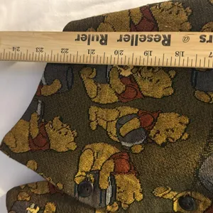 Vtg Winnie The Pooh Embroidered Vest size small thumbnail 7