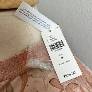 Not so serious silk watercolor dress thumbnail 3