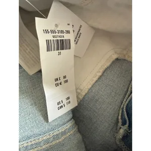 Abercrombie & Fitch 90s Relaxed Carpenter Jean High Rise Size 12 thumbnail 11
