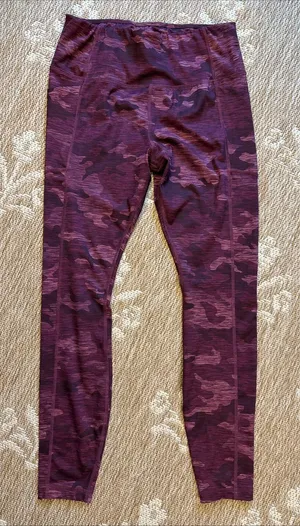 Avia Plum Camo Active Leggings thumbnail 1