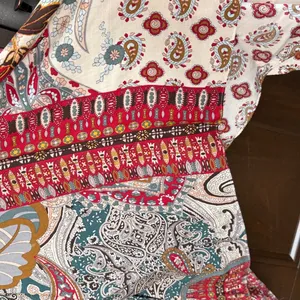 Like New Chico’s Multi/Pattern Poncho Top Size Small / Medium thumbnail 6
