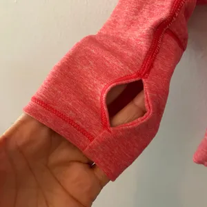 Lululemon Heathered Pink Long Sleeve Crewneck Shirt Athleisure Women's size 6 thumbnail 6