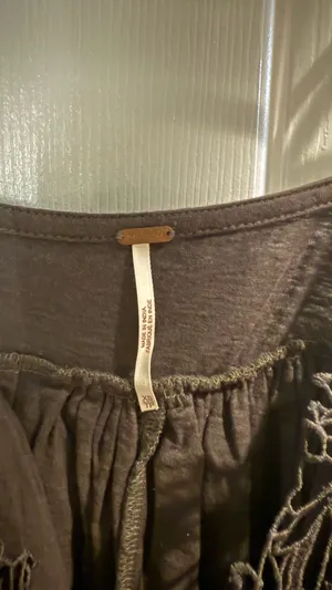 Free people lace flowy tank thumbnail 3