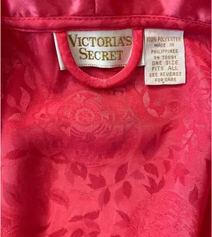 Victoria's Secret Gold Label Vintage Robe Slip Set Floral Dress thumbnail 4