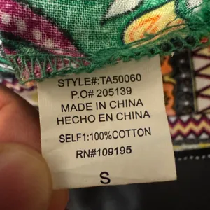 2073 |‎ It Girl African Dashiki Print Cotton Festival Top Green Womens Small thumbnail 6