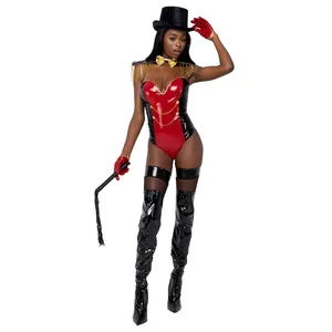 NEW Roma Star Studded Ringleader Circus Lion Tamer Costume Size Small thumbnail 2