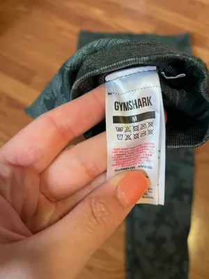 Gymshark Camo Leggings Dark Green thumbnail 3