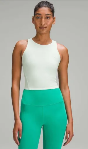 Lululemon Wunder Train Racerback Tank Top Kohlrabi Green Size 14 thumbnail 1