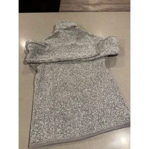Patagonia Better Sweater DialogTech Logo Gray Quarter Zip‎ Pullover Jacket XS thumbnail 10