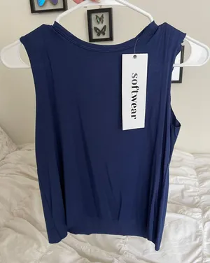 Softwear Navy Tank thumbnail 2