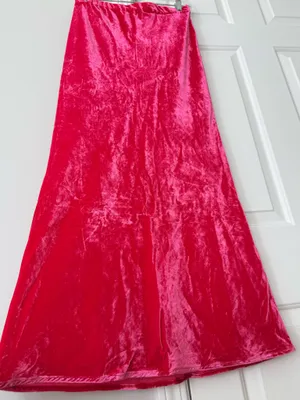 Anthropologie The Tilda Maxi Slip Skirt: Velvet Edition, Size S thumbnail 9