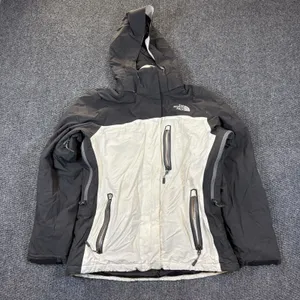 The North Face Hyvent Alpha Summit Series Women Hooded Black Beige‎ Jacket M thumbnail 1