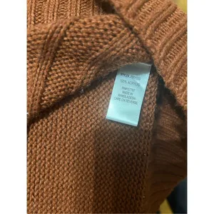 Womens Full Circle Trends Knit Open Cardigan - L Brown thumbnail 5